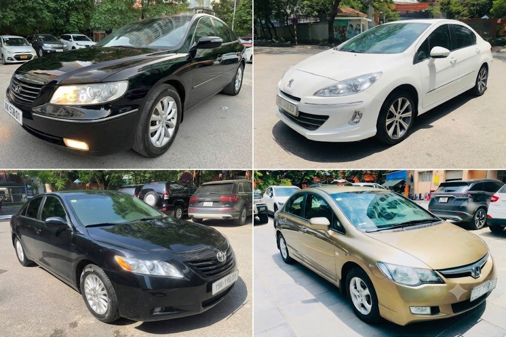 Loạt sedan cũ gần 20 năm tuổi, giá trên dưới 200 triệu đồng