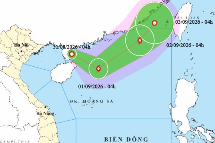 Tàn dư bão Saudel mạnh lên thành áp thấp nhiệt đới, có thể thành bão số 5