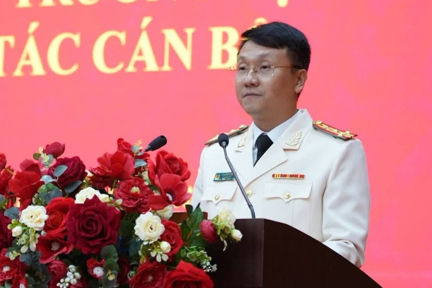Đại tá Lê Hồng Giang làm Phó Giám đốc Công an Cao Bằng