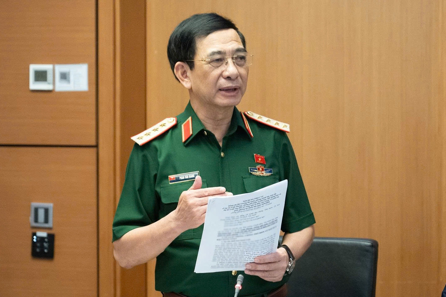Đại tướng Phan Văn Giang: Nhiều gia đình có điều kiện muốn con em vào bộ đội