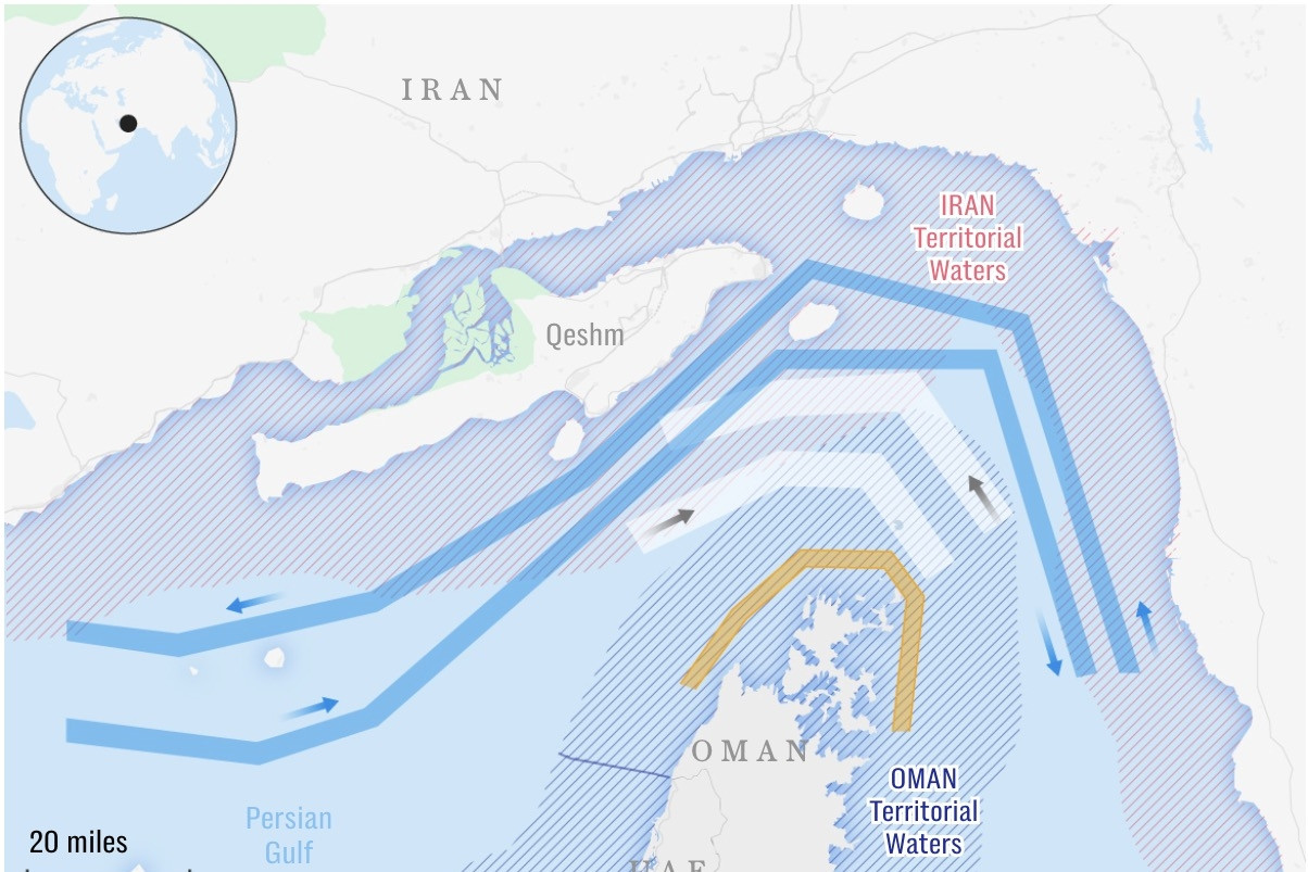Iran, Oman tiến gần tới thỏa thuận kiểm soát eo biển Hormuz