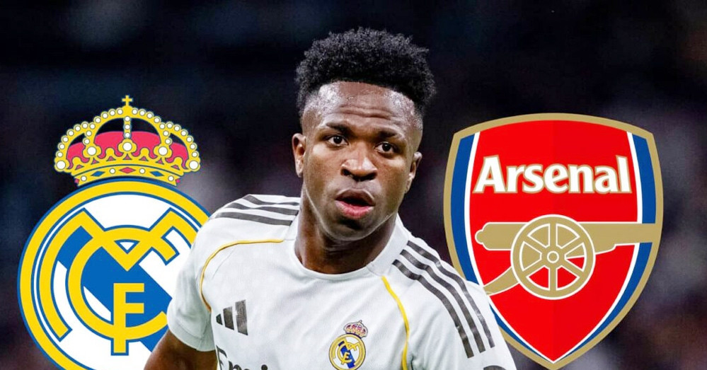 Real Madrid tăng lương &amp;apos;khủng&amp;apos; cho Vinicius, Arsenal âu lo