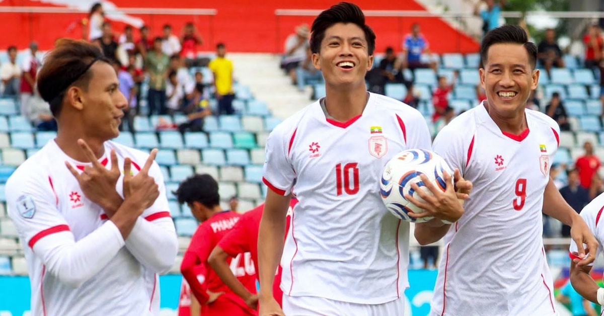Video bóng đá Myanmar vs Lào: Cơn mưa 9 bàn thắng
