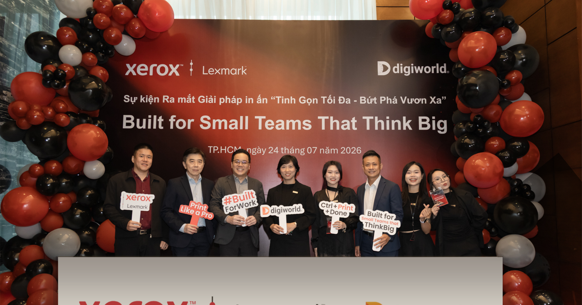 Xerox giới thiệu các giải pháp in ấn công nghệ mới tại Việt Nam