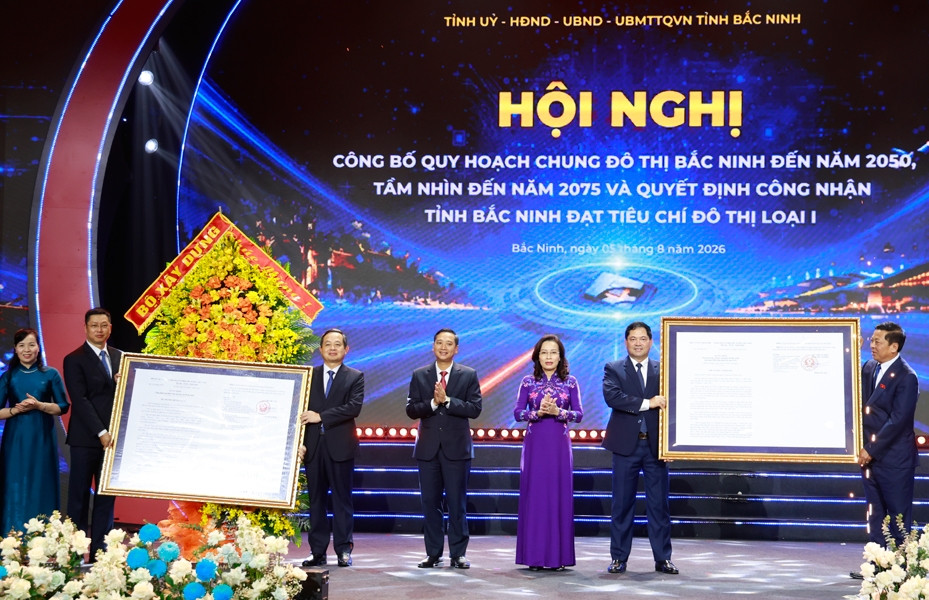 Bắc Ninh đạt tiêu chí đô thị loại I, hướng tới trung tâm bán dẫn và AI
