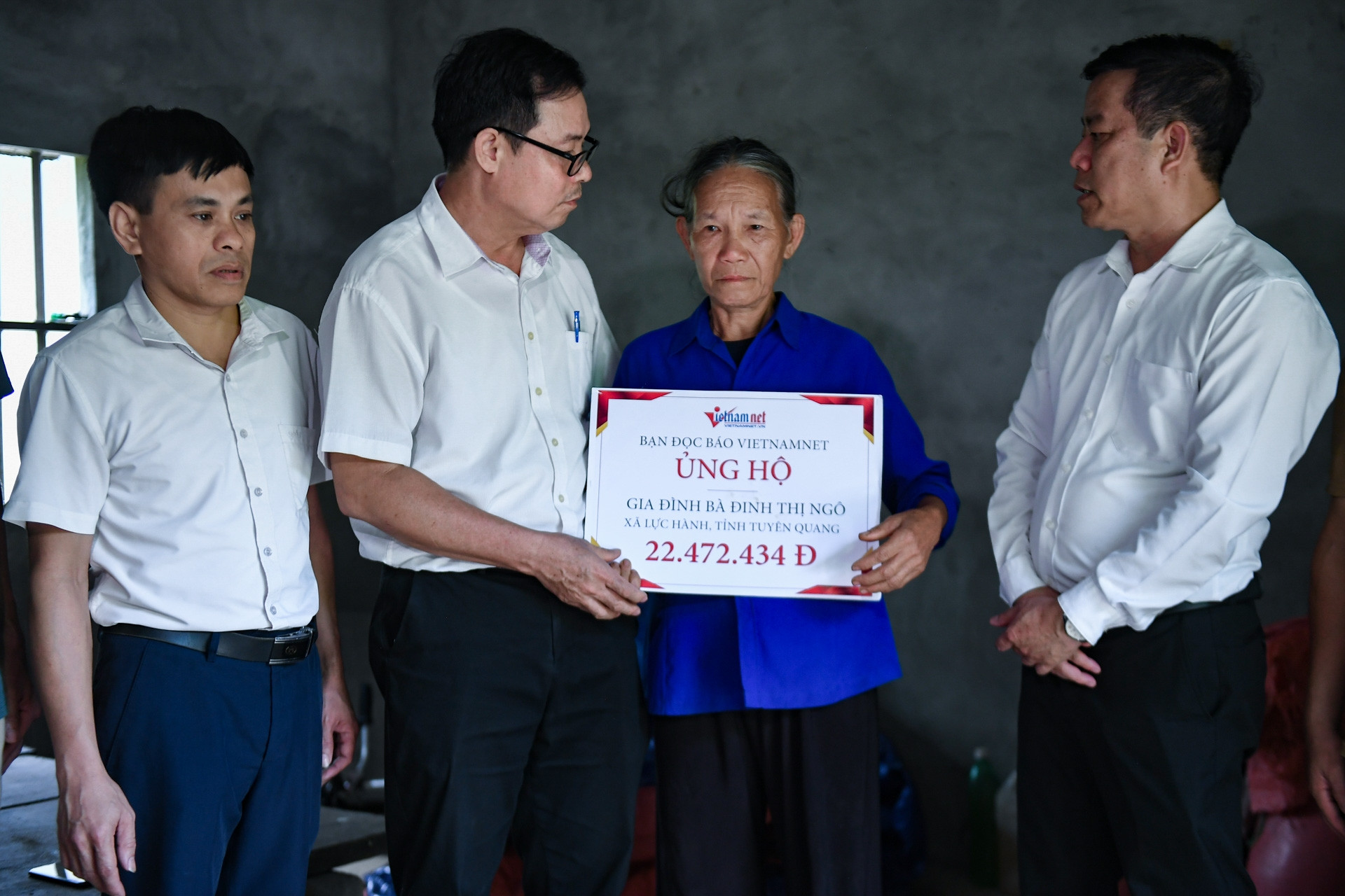 Bạn đọc ủng hộ hơn 80 triệu đồng đến 2 hoàn cảnh khó khăn ở Tuyên Quang
