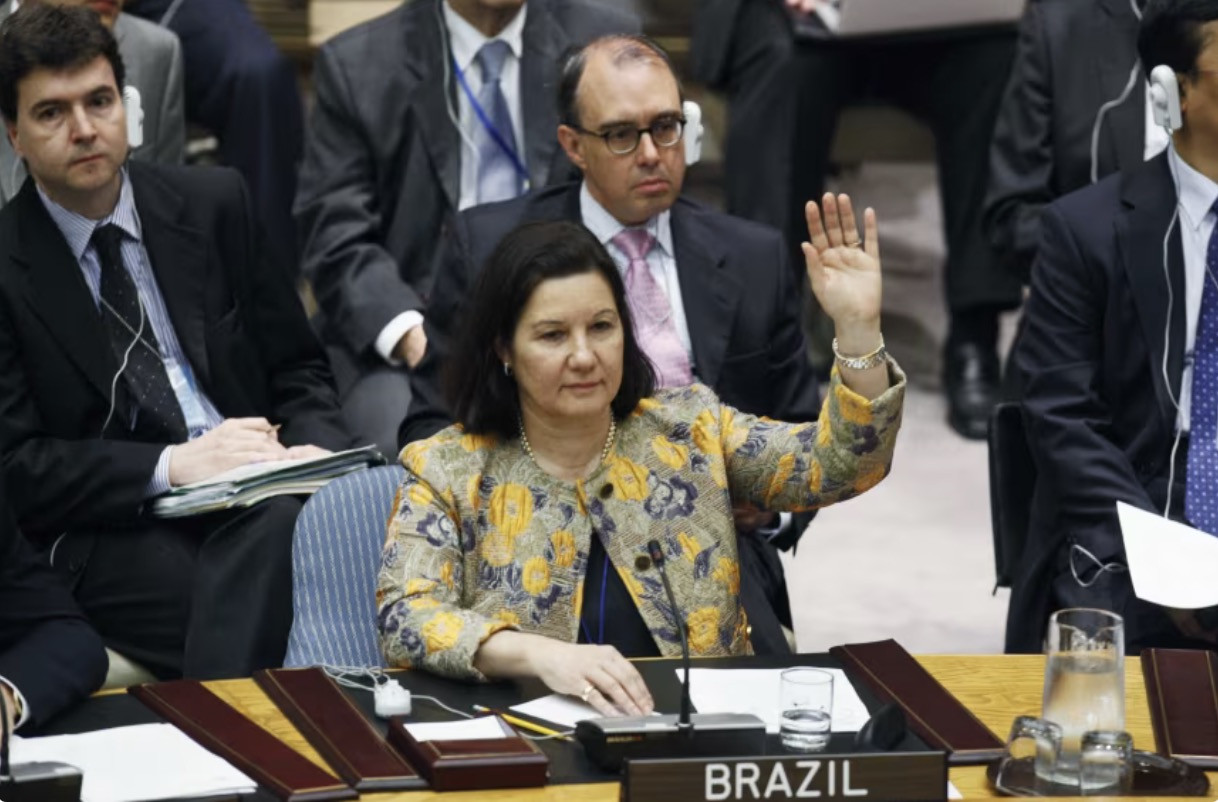 Đại sứ Brazil tại Mỹ Maria Luiza Ribeiro Viotti. Ảnh: Sipa