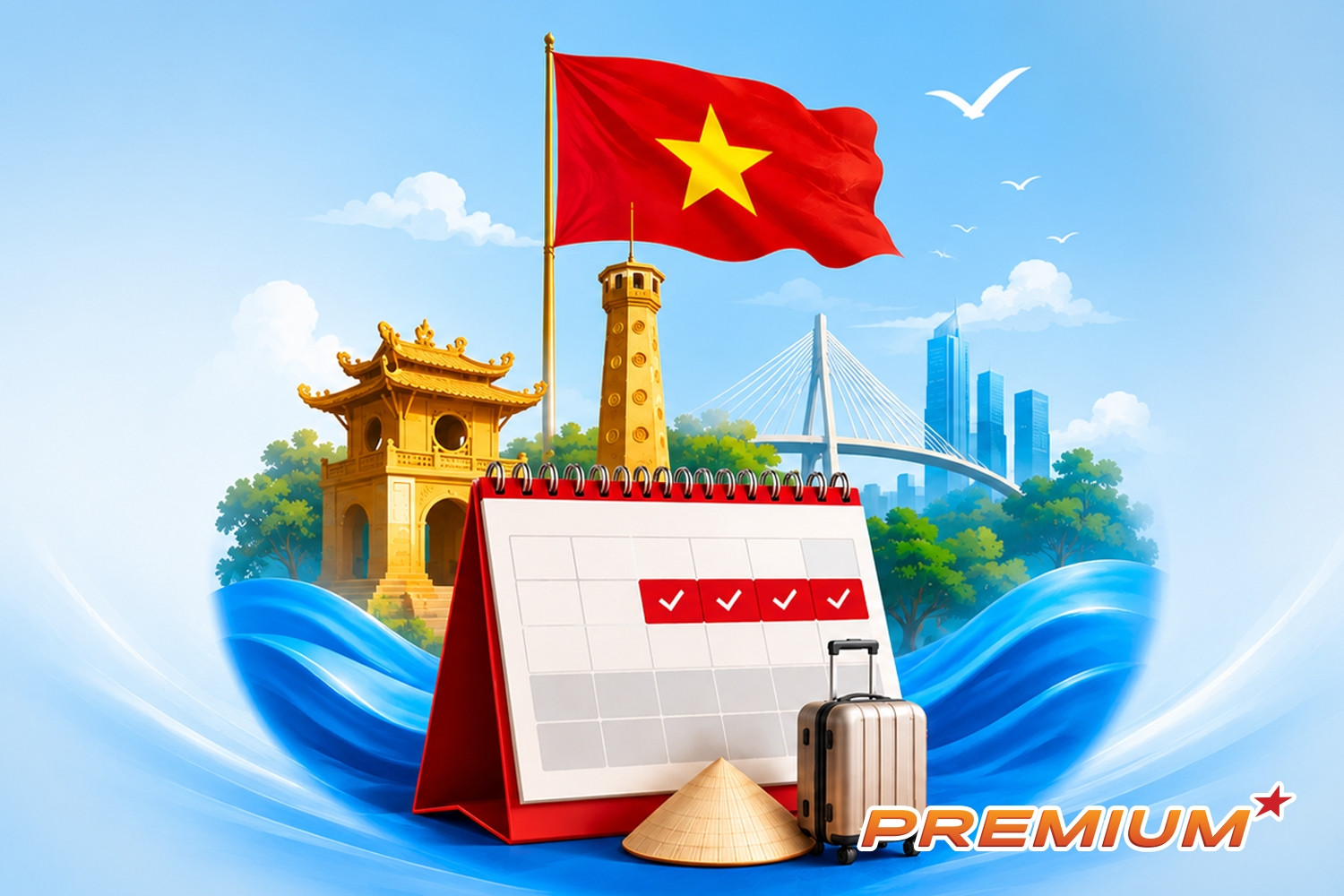 Đề xuất nghỉ 4 ngày liên tiếp dịp Ngày Văn hóa Việt Nam 2026 và Quốc khánh 2027