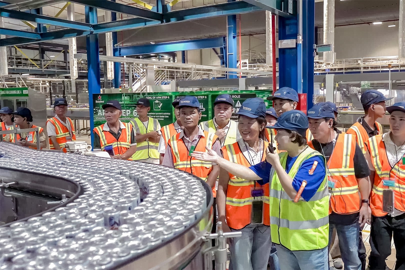Nhà máy Heineken Việt Nam ở Đà Nẵng gây ấn tượng với đối tác miền Trung