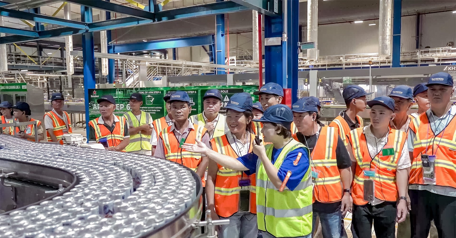 Nhà máy Heineken Việt Nam ở Đà Nẵng gây ấn tượng với đối tác miền Trung