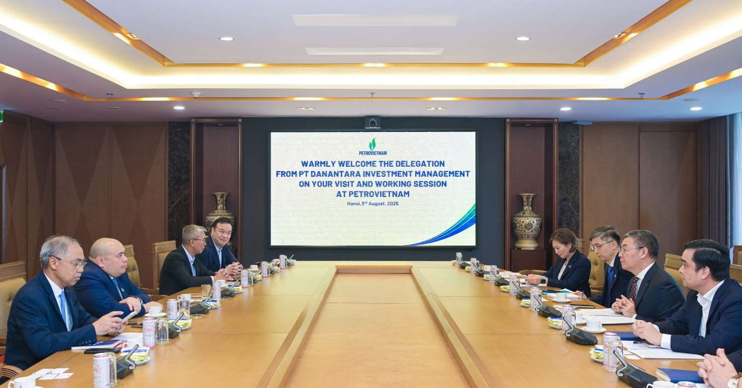 Petrovietnam và Danantara Indonesia mở rộng cơ hội hợp tác năng lượng