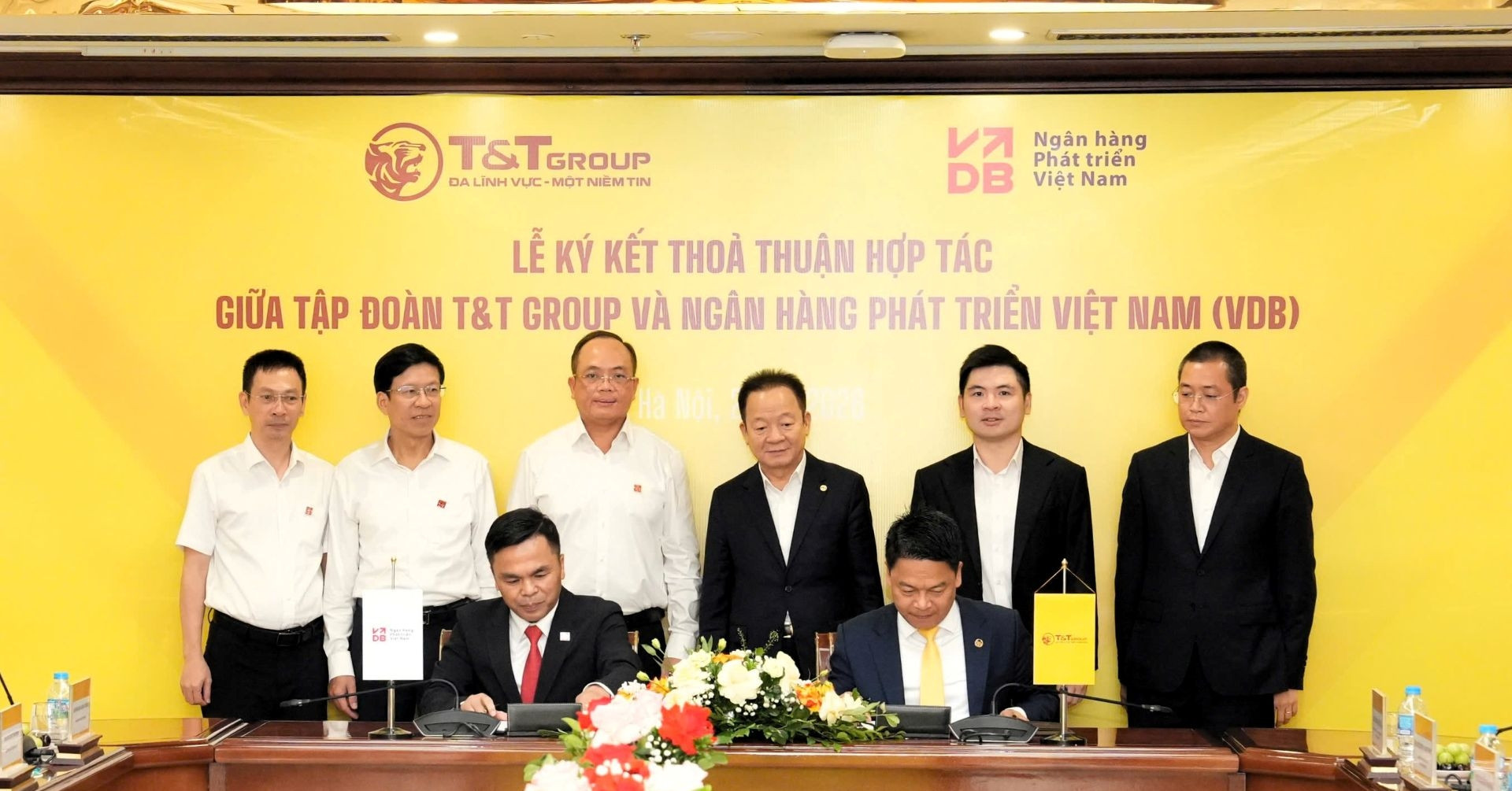 VDB Lâm Đồng và T&T Group thỏa thuận tài trợ vốn tín dụng đầu tư của Nhà nước