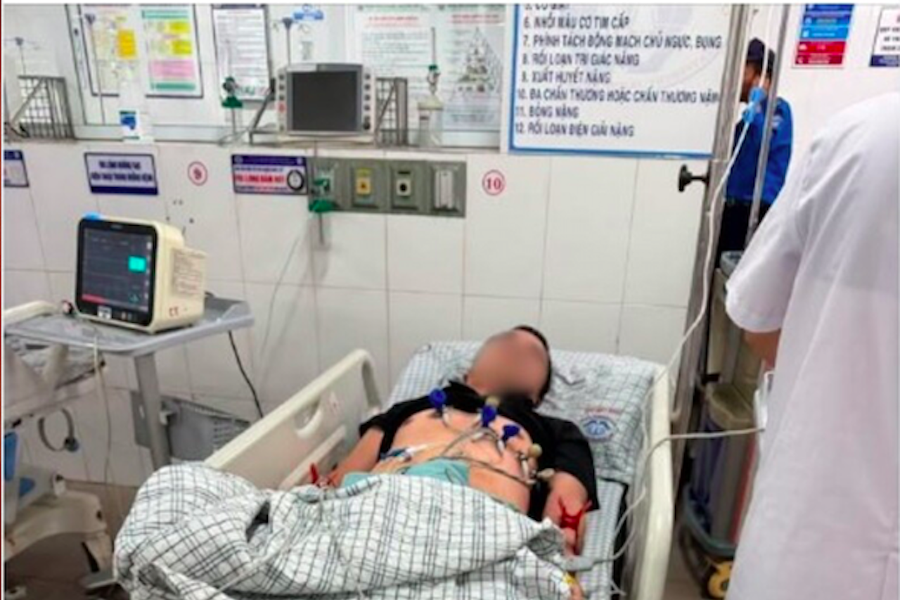 Người đàn ông đột ngột sốc phản vệ nguy kịch chỉ sau bữa ăn vài phút