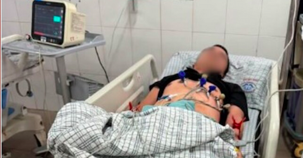 Người đàn ông đột ngột sốc phản vệ nguy kịch chỉ sau bữa ăn vài phút