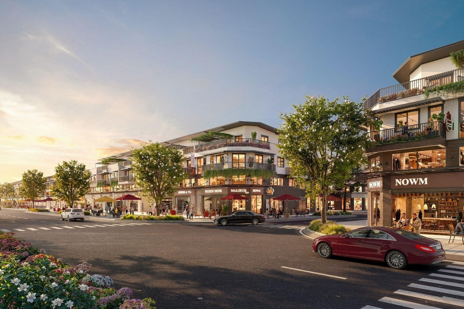 Nhà phố đại lộ Grand Boulevard Collection hút nhà đầu tư nhờ đa lợi thế