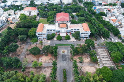 Cận cảnh trụ sở UBND ở TPHCM sắp thành trường học mang tên liệt sĩ Lê Thị Riêng