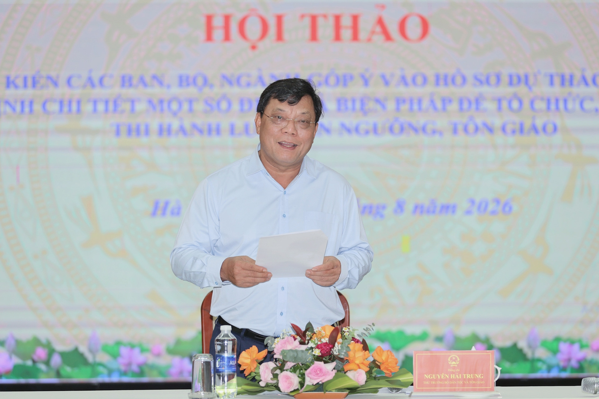 Gọn thủ tục, rõ quy trình để bám sát đời sống tín ngưỡng, tôn giáo