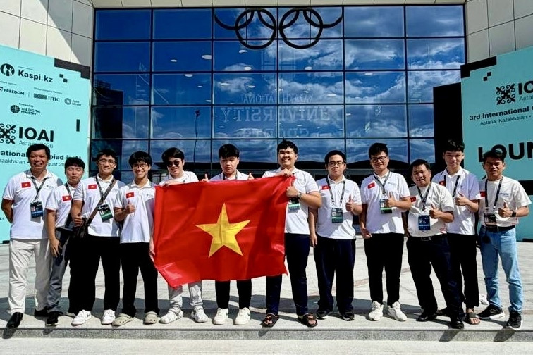 Việt Nam giành 2 Huy chương Vàng Olympic Trí tuệ nhân tạo quốc tế năm 2026