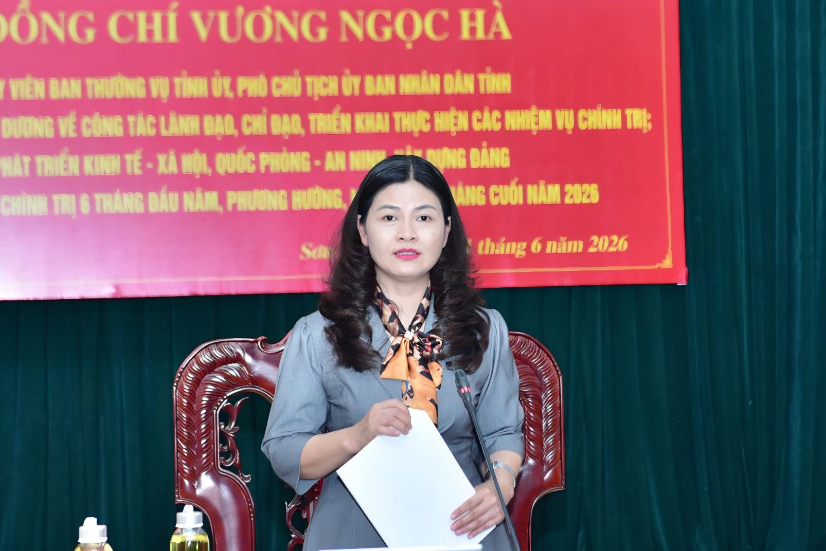 Bà Vương Ngọc Hà. Ảnh: Báo Tuyên Quang