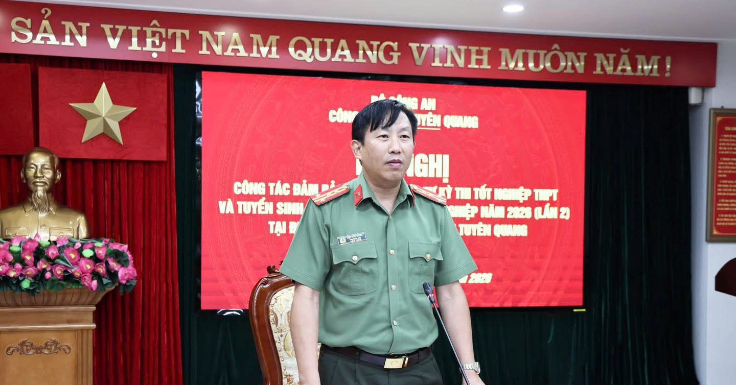 Yêu cầu của đại tá công an liên quan kỳ thi lại ở trường chuyên Tuyên Quang