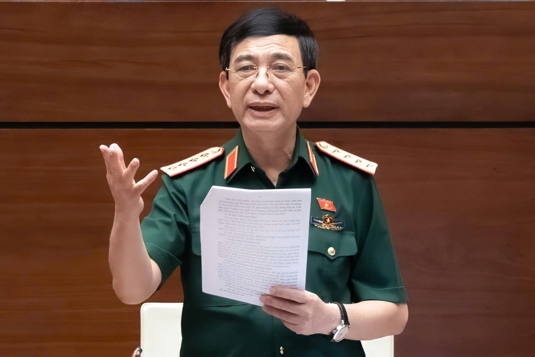 Đại tướng Phan Văn Giang: Đưa sĩ quan về cấp xã để chính quy ban chỉ huy quân sự cấp xã