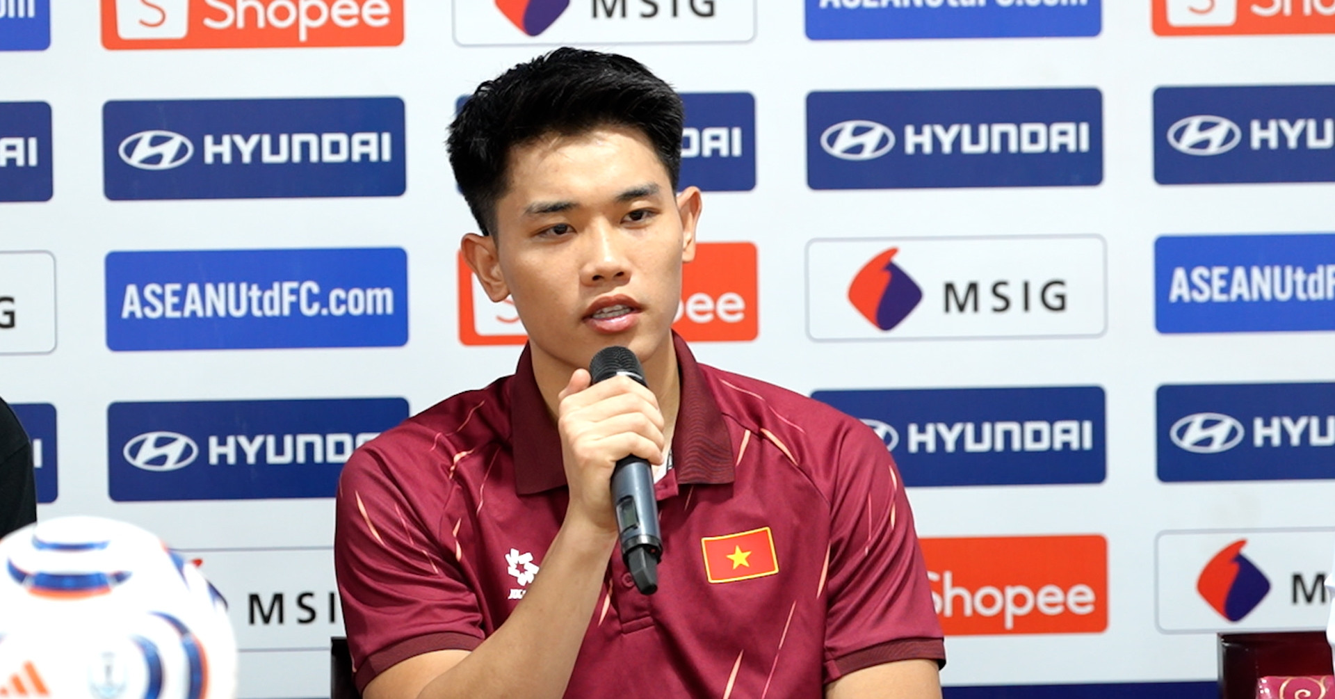 Đình Bắc lên tiếng sau khi tạm dẫn đầu cuộc đua Vua phá lưới ASEAN Cup 2026