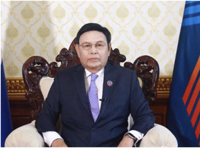 Chủ tịch Quốc hội Lào . Ảnh: vientianetimes