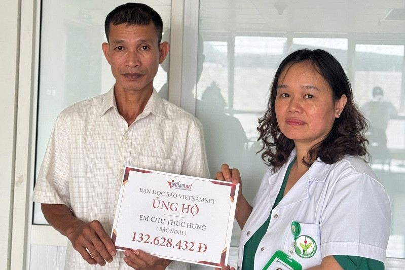 Bạn đọc giúp đỡ em Chu Thúc Hưng bị tai nạn giao thông hơn 132 triệu đồng