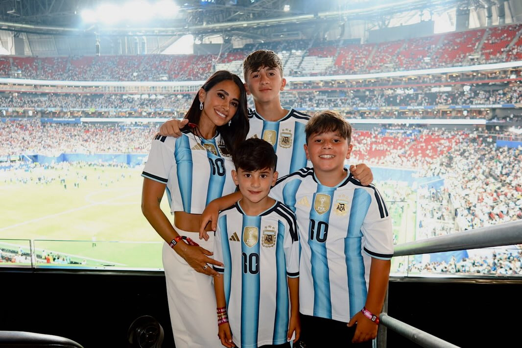 Photo by Antonela Roccuzzo on July 15, 2026. May be an image of football, stadium and text.jpeg