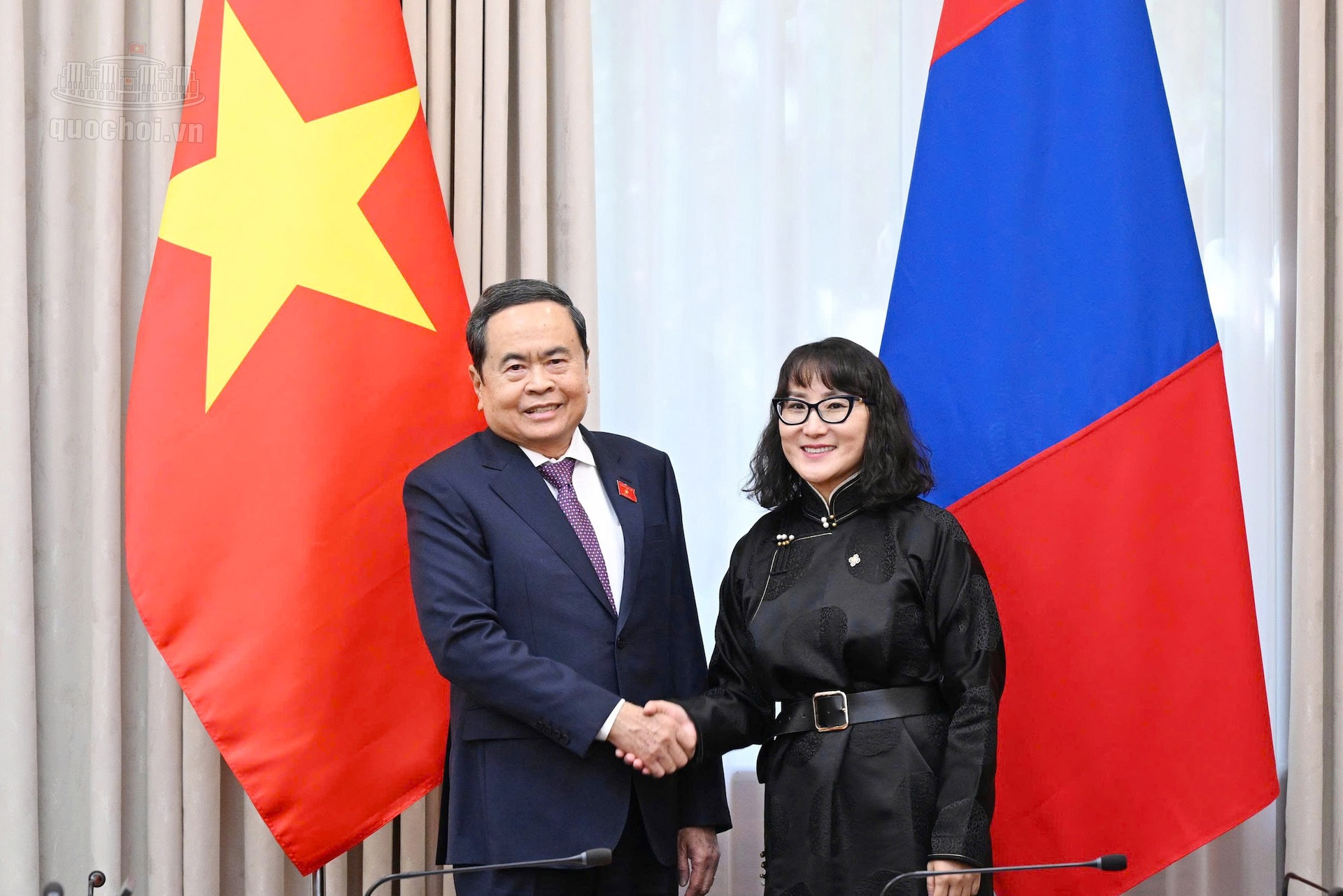 Chủ tịch Quốc hội tiếp Nhóm Nghị sĩ Hữu nghị Mông Cổ - Việt Nam