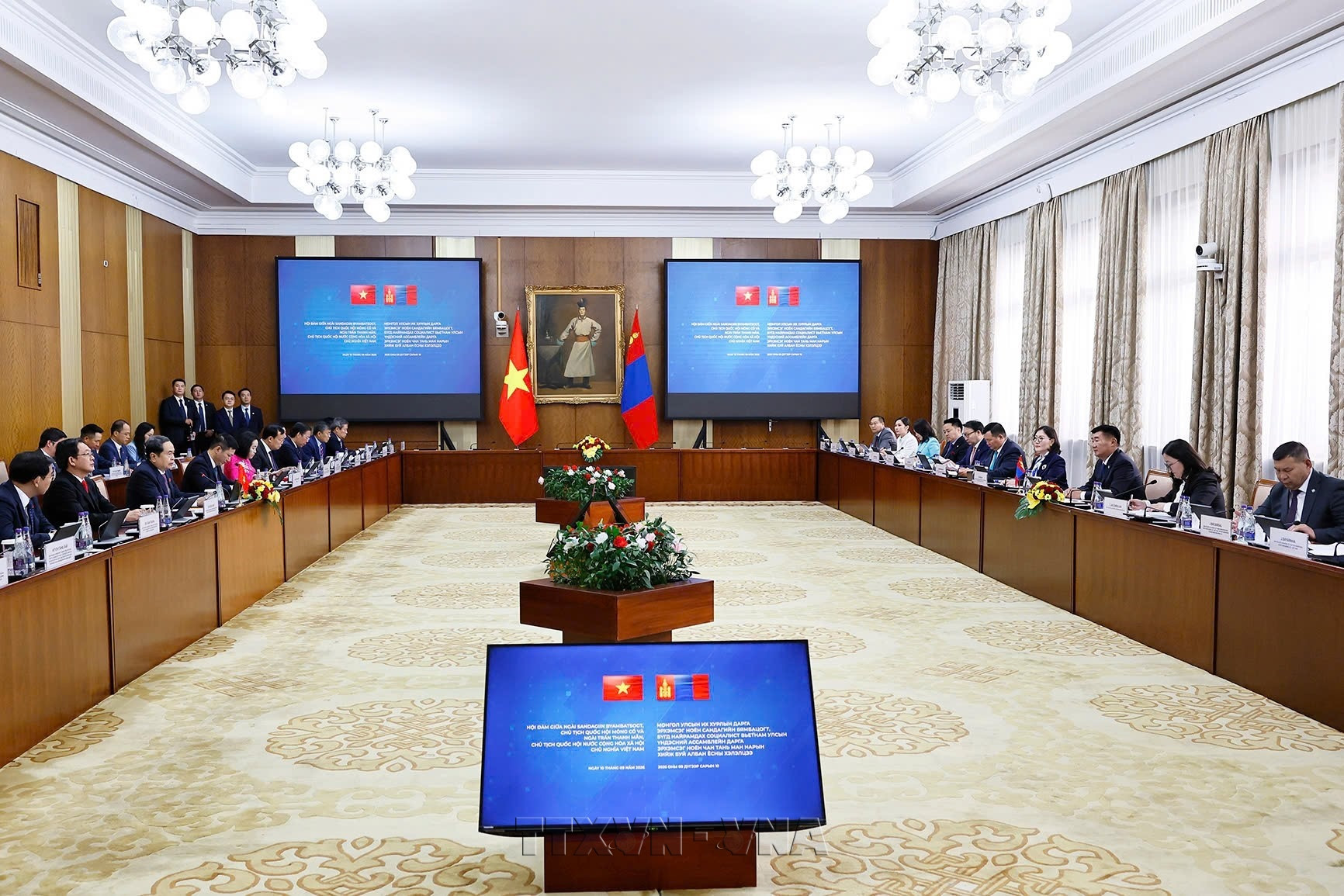 Hội đàm giữa hai Chủ tịch Quốc hội