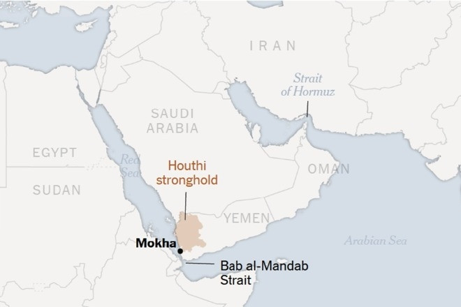 Houthi bất ngờ kiểm soát thành phố cảng chiến lược ở Yemen
