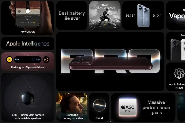 Những công bố lớn nhất tại sự kiện ra mắt iPhone Duo, iPhone 18 Pro Max