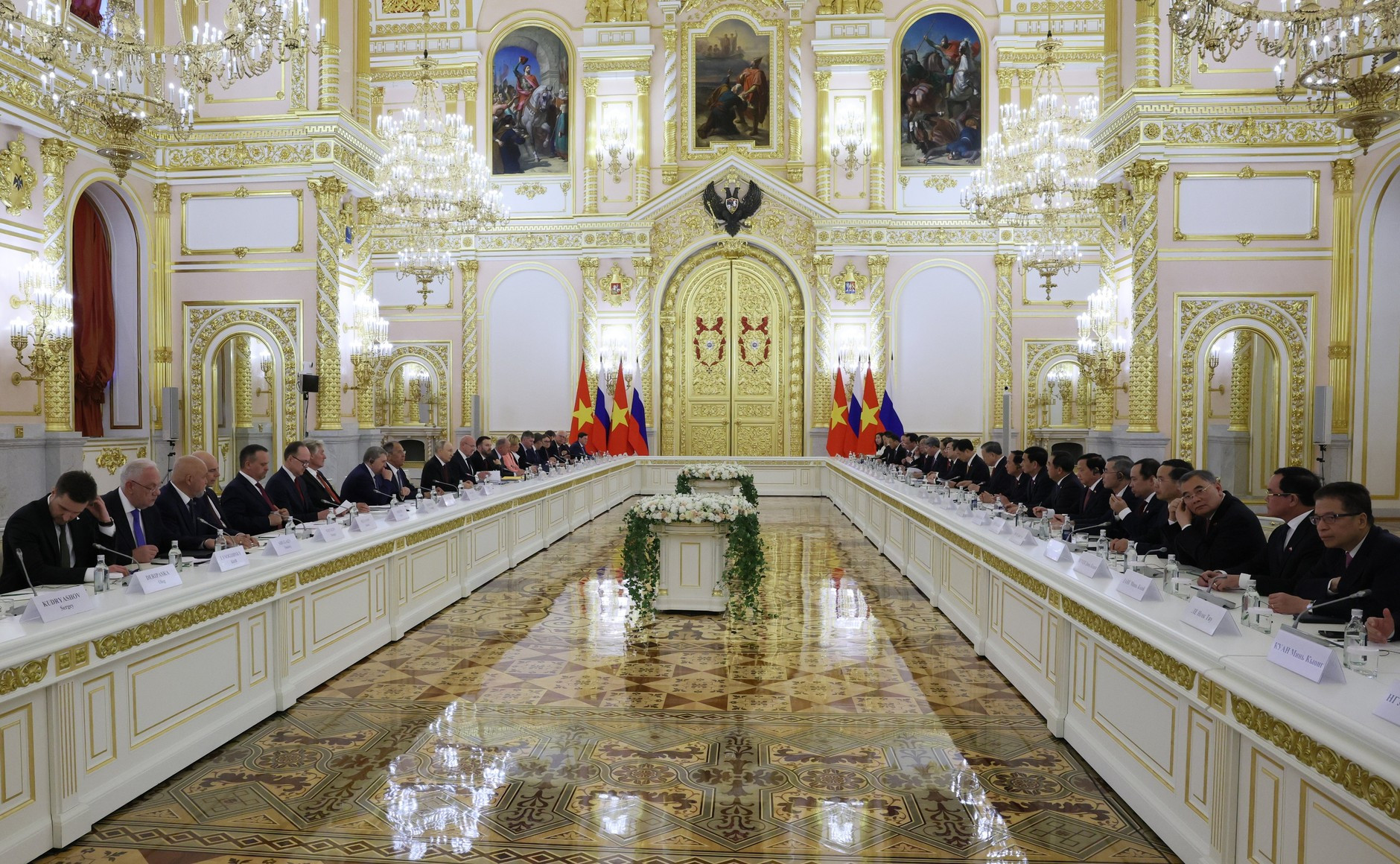 Tổng Bí thư, Chủ tịch nước Tô Lâm và Tổng thống Nga Vladimir Putin