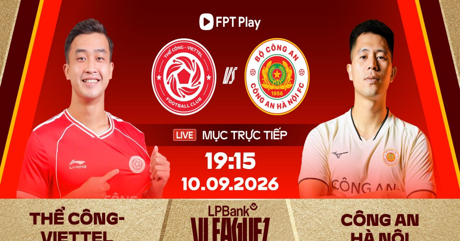 Trực tiếp bóng đá Thể Công Viettel 0-0 CAHN: Đình Bắc, Quang Hải đá chính