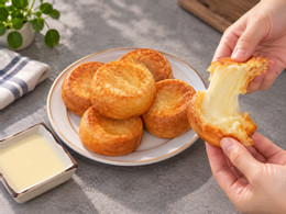 bánh phô mai dẻo Brazil có thể ăn kèm với sữa đặc.jpg
