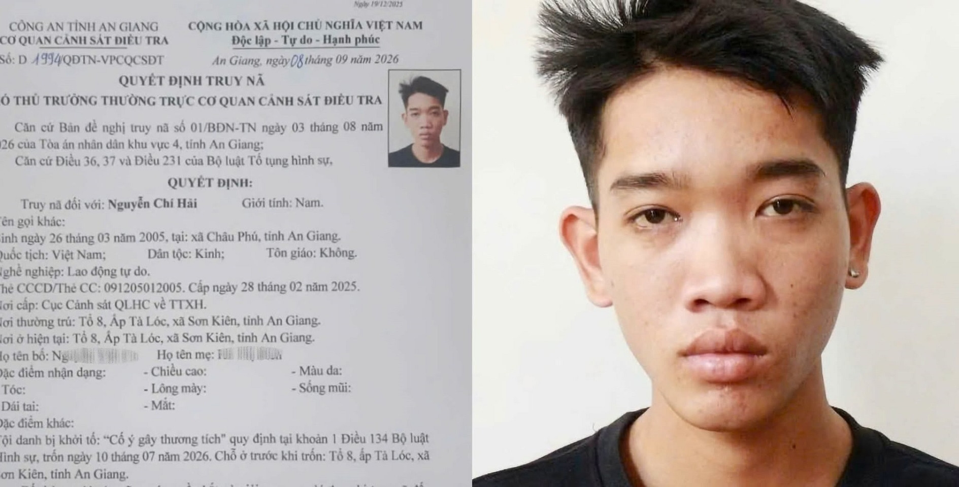 Vợ bị đòi tiền, chồng rủ người mang dao đến nhà truy sát chủ nợ