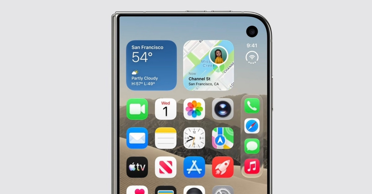 8 tính năng iPhone Duo điện thoại gập Android cần học tập
