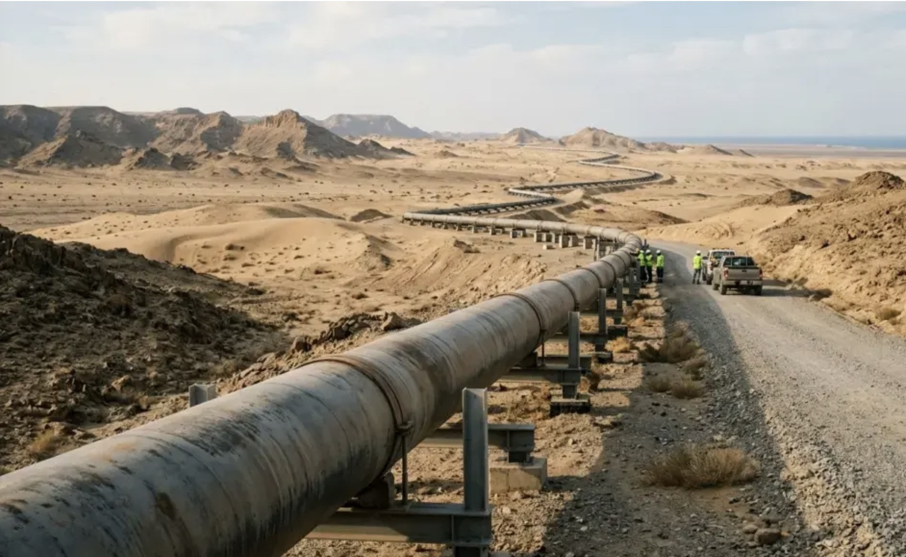 Đường ống dẫn dầu. Ảnh: oilandgasadvancement