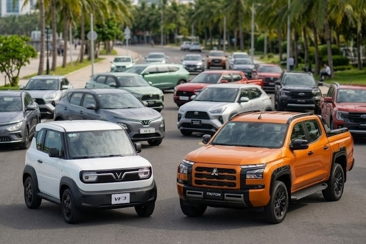 Top 10 xe bán chạy tháng 8: 'Kẻ vô danh' Mitsubishi Triton bất ngờ đứng số 1