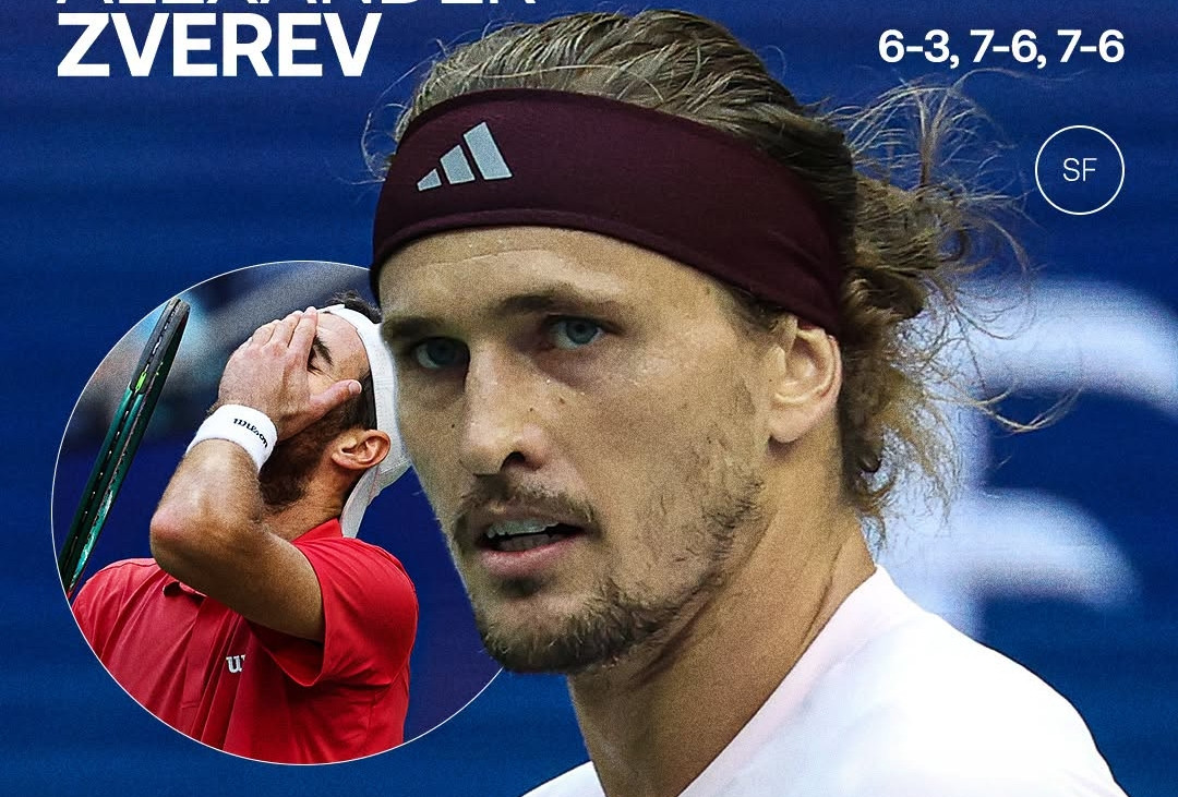 Zverev thắng nghẹt thở Khachanov, lần thứ 2 vào chung kết US Open