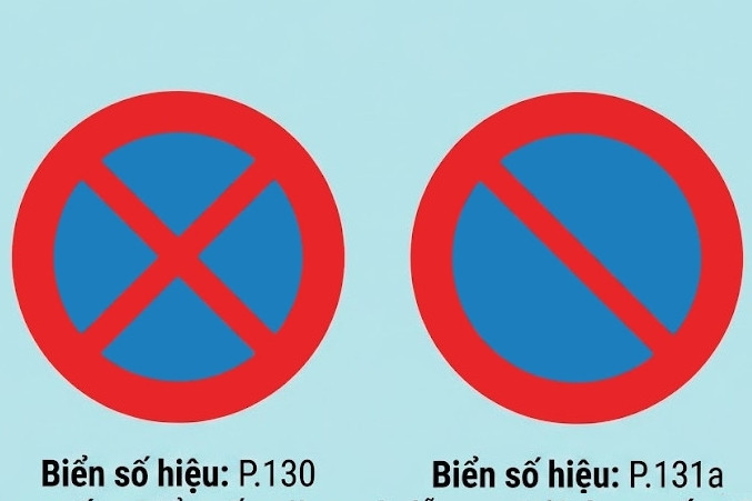Biển cấm dừng và cấm dừng đỗ khác nhau nhưng tài xế vẫn dễ mất tiền vì nhầm biển
