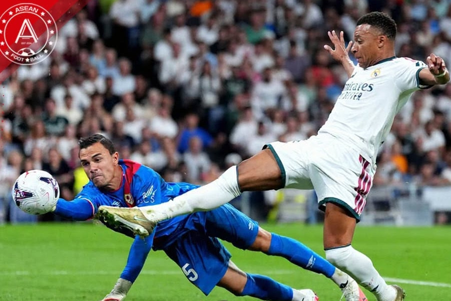 Mbappe lập cú đúp vào lưới thủ môn Indonesia, Real Madrid thắng to