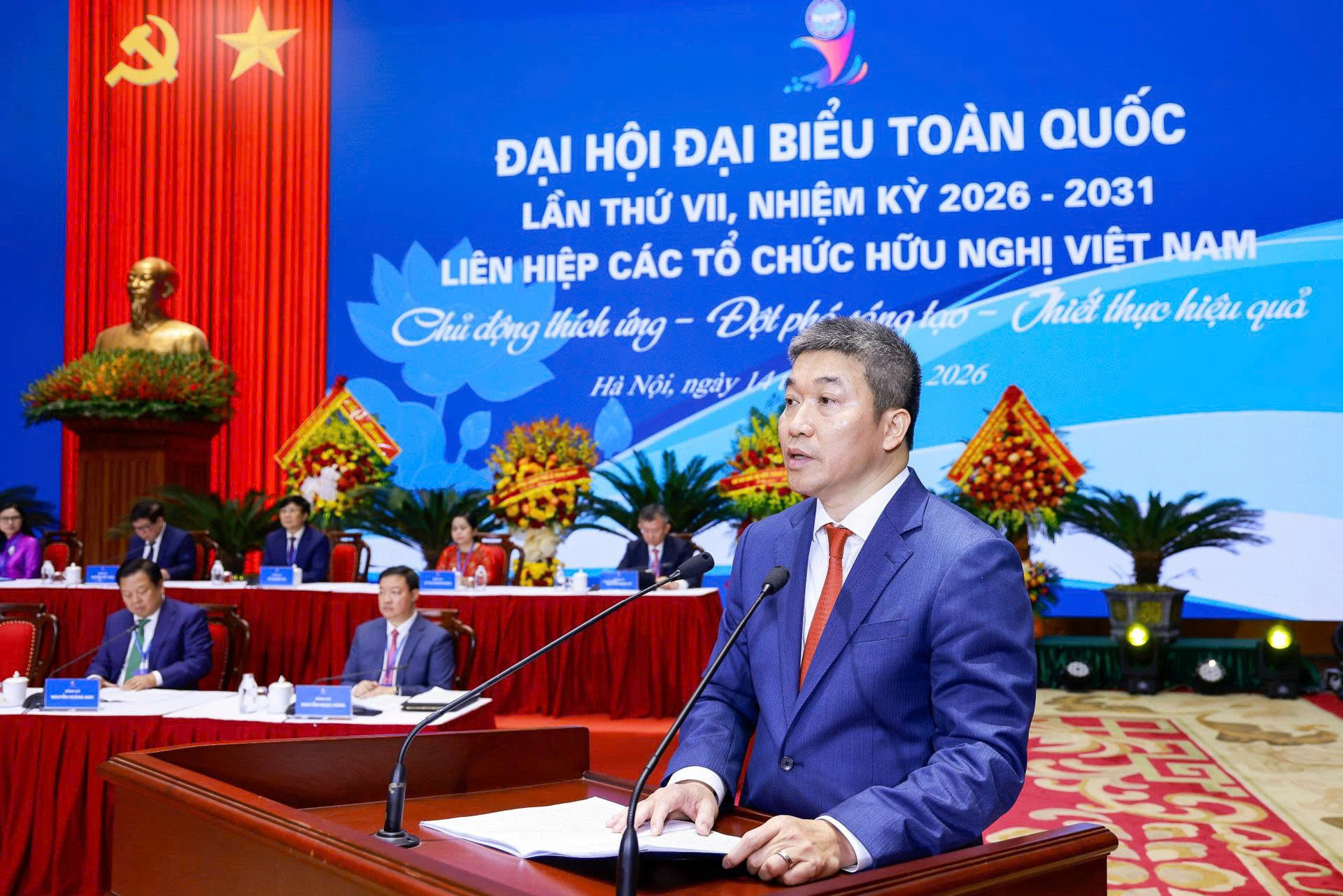 Chủ tịch Liên hiệp các tổ chức hữu nghị Việt Nam Phan Anh Sơn