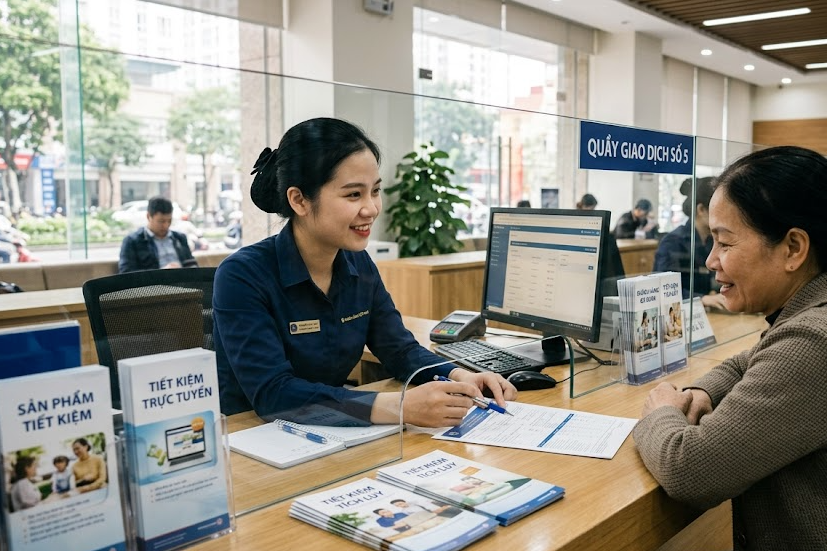Cách gửi tiết kiệm 1 năm lấy lãi hàng tháng