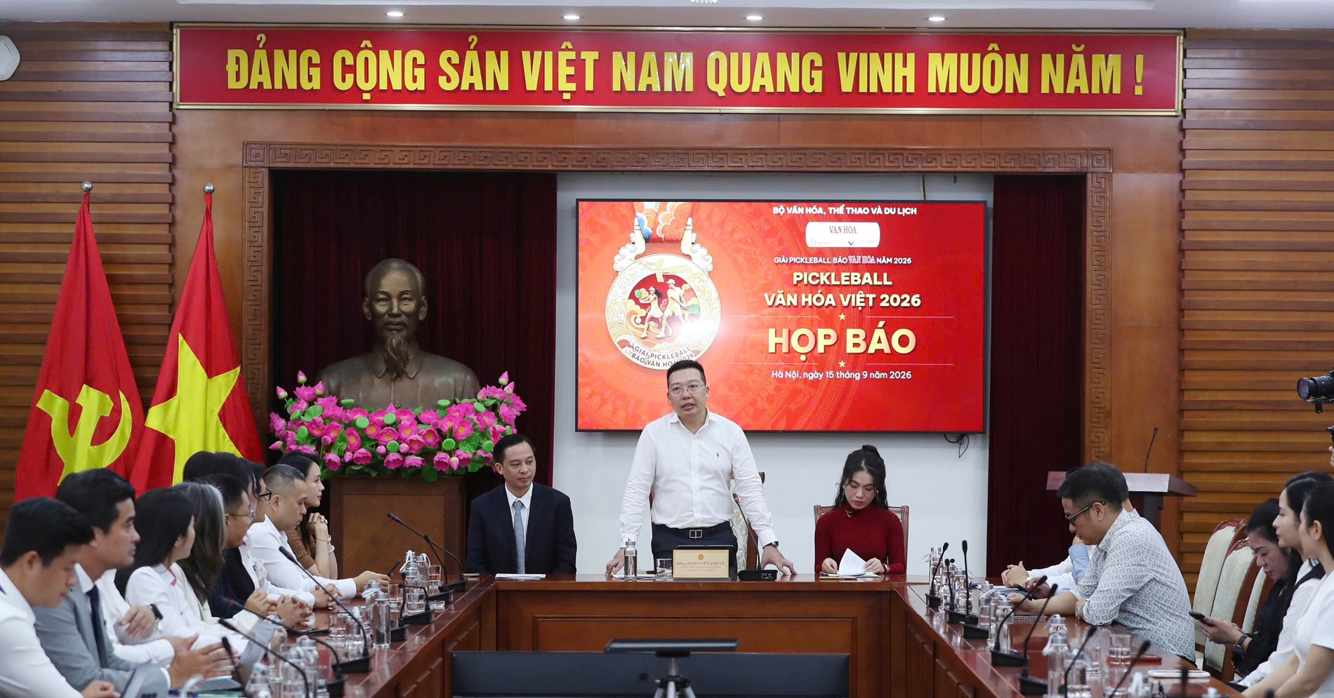 Gần 300 VĐV tranh tài tại giải Pickleball Văn hóa Việt 2026