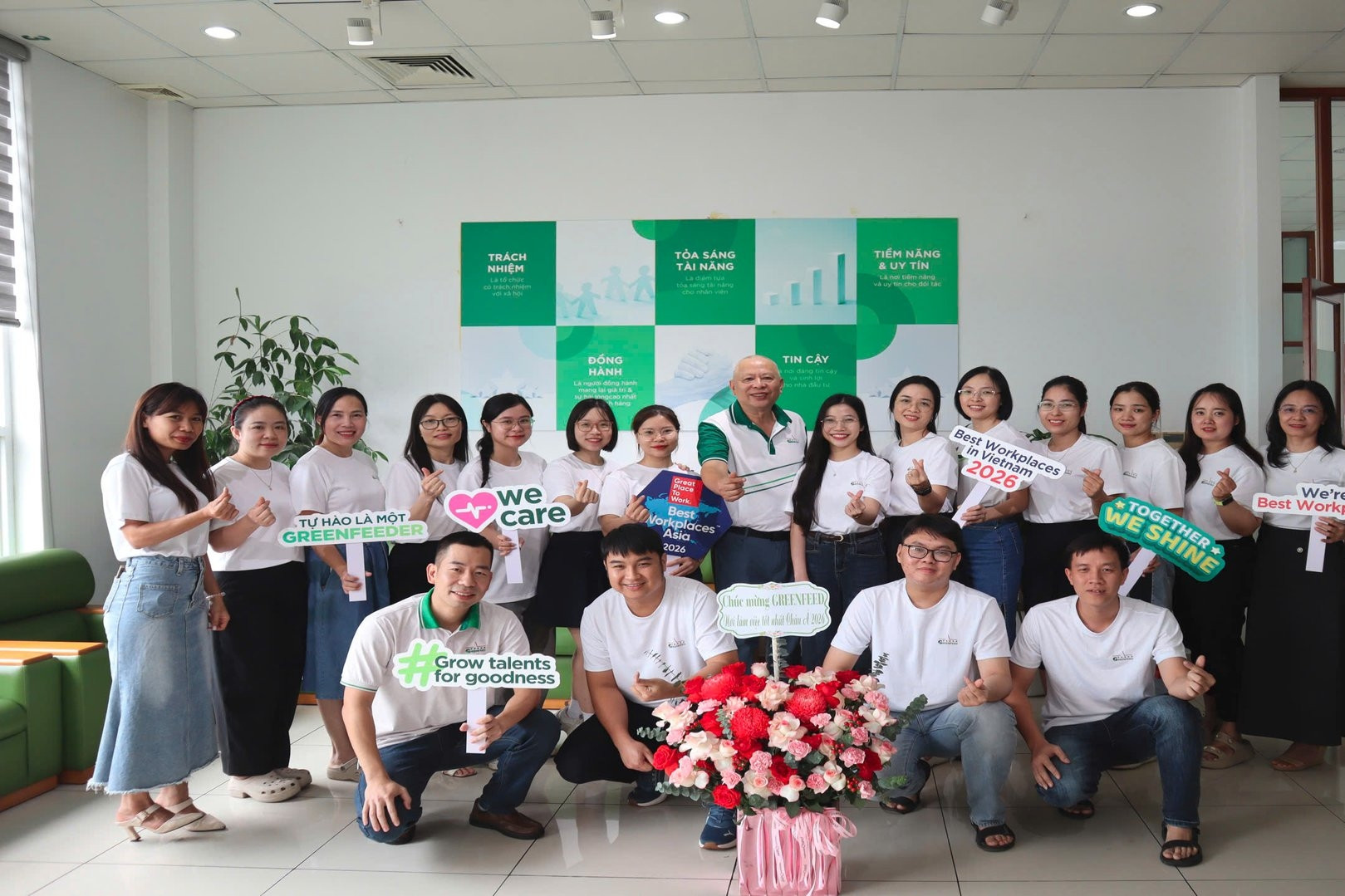Greenfeed: Để nhân tài phát triển cùng hành trình tăng trưởng