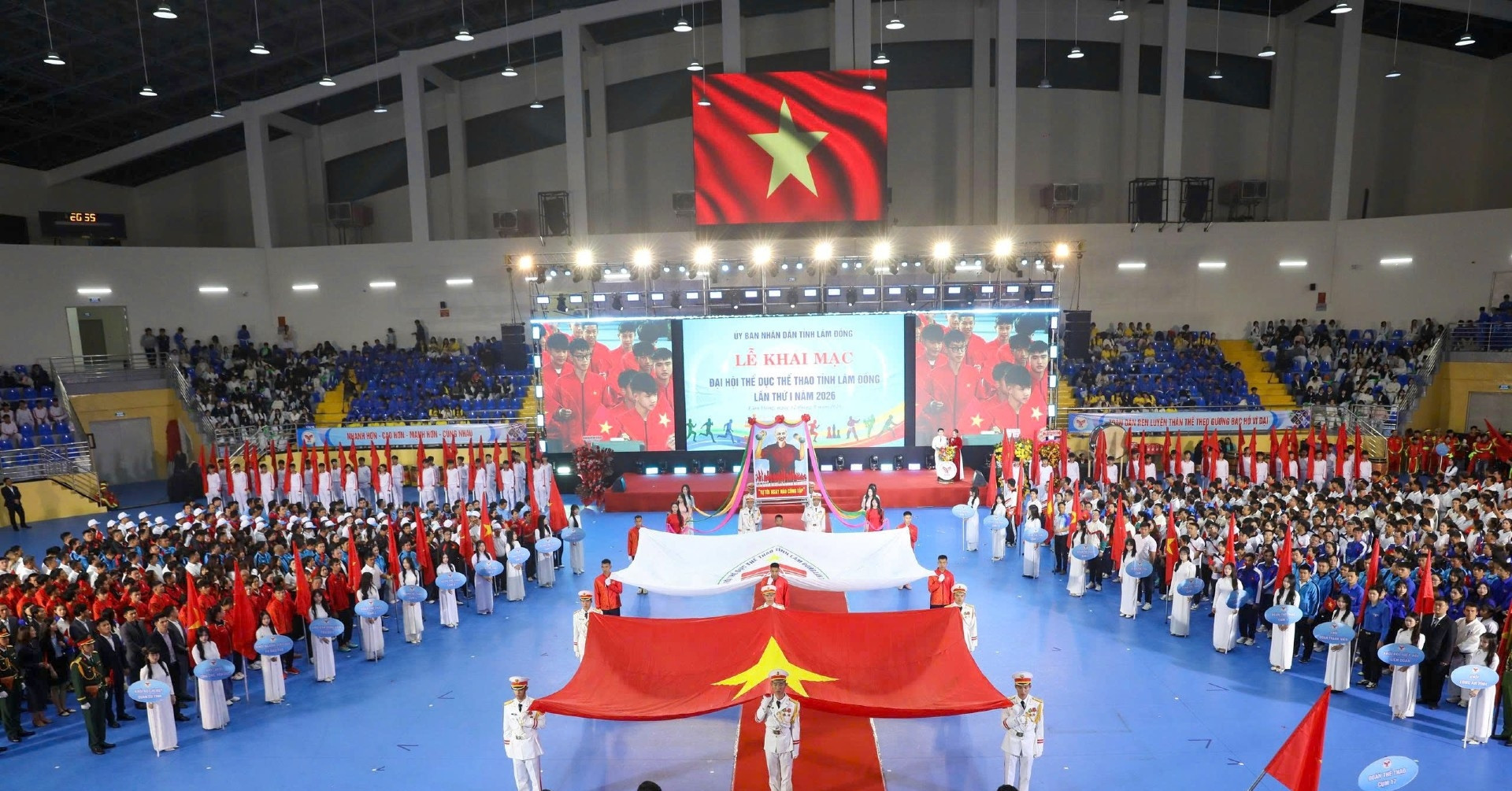 Lâm Đồng khai mạc Đại hội Thể dục thể thao lần thứ I