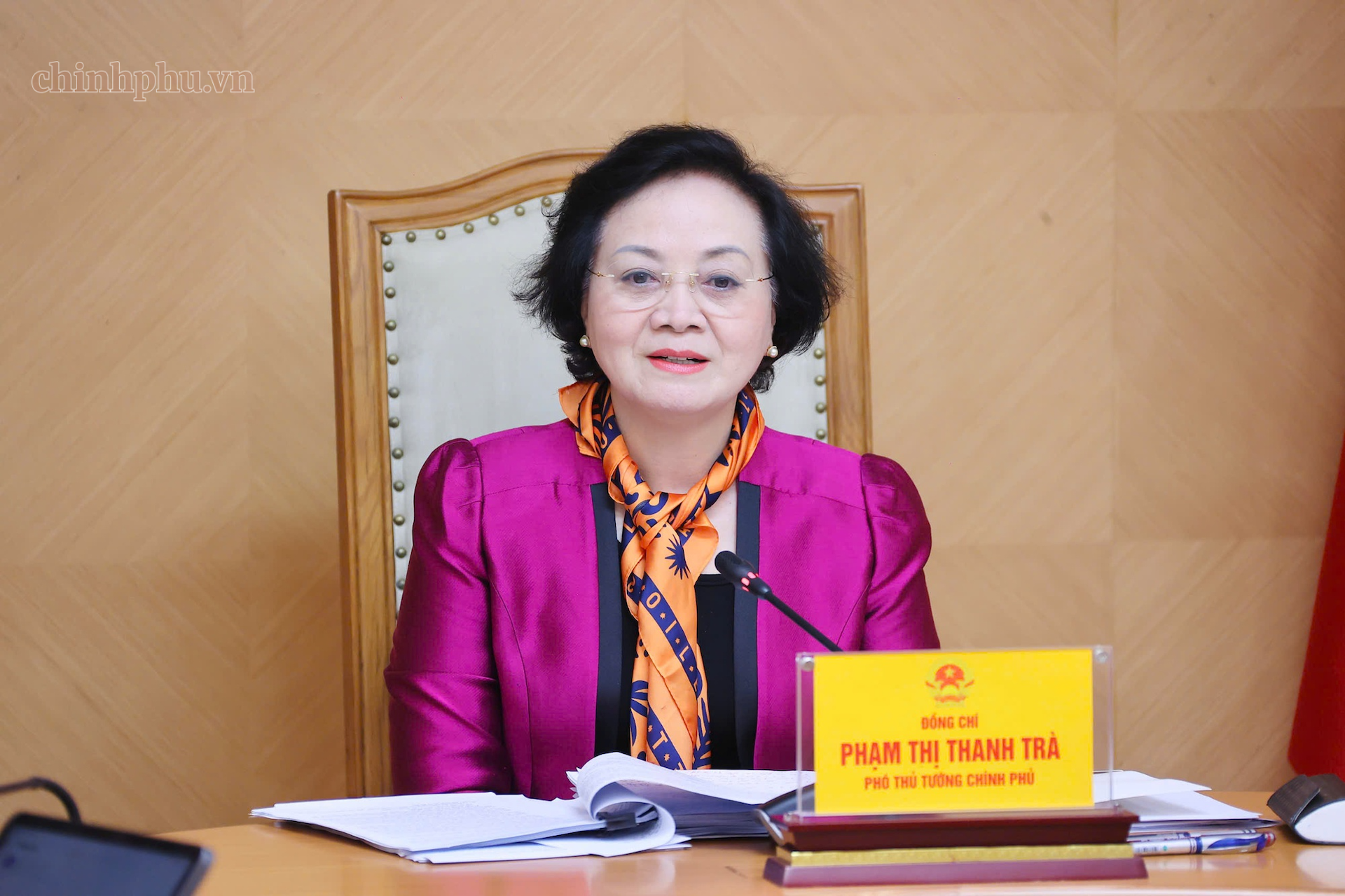Phó Thủ tướng Phạm Thị Thanh Trà