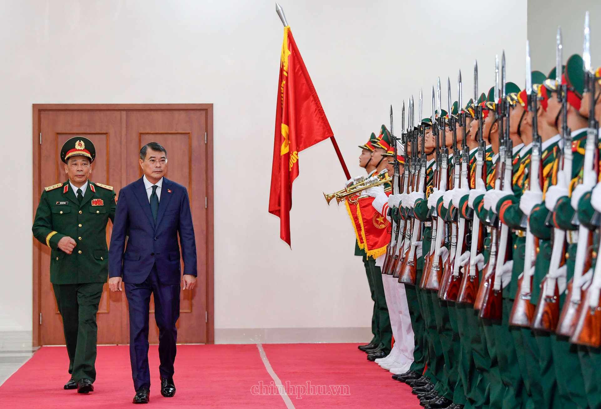 Thủ tướng Chính phủ Lê Minh Hưng dự lễ khai giảng năm học 2026-2027 của Học viện Quốc phòng.